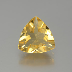 Berilo dourado amarelo natural 1,32ct, trillion, VVS-VS
