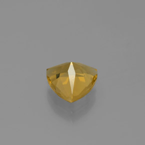 Berilo dourado amarelo natural 1,47ct, trillion, VVS-VS