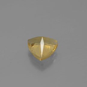 Berilo dourado amarelo natural 1,33ct, trillion, VVS-VS