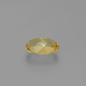 Berilo dourado amarelo natural 1,34ct, corte oval, VVS