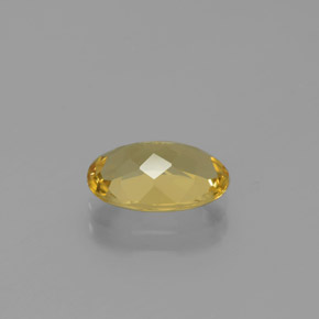 Berilo Dourado Amarelo Natural 1.74ct, Corte Oval, VVS