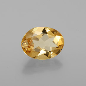 Berilo Dourado Amarelo Natural 1.39ct, Corte Oval, VS