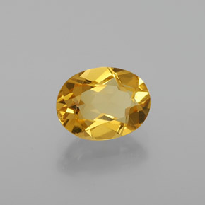 Berilo Dourado Amarelo Natural 1.23ct, Corte Oval, VS