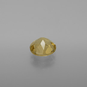 Berilo dourado amarelo natural 1,19ct, corte redondo, VS
