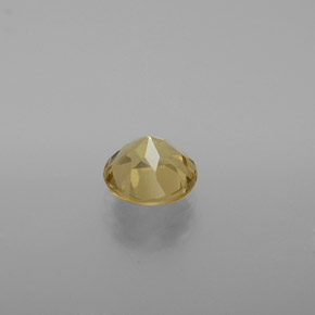 Berilo dourado amarelo natural 1,13ct, corte redondo, VVS-VS
