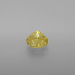 Berilo dourado amarelo natural 1,12ct, corte redondo, VVS-VS
