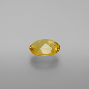 Berilo dourado amarelo natural 1,21ct, corte oval, VVS