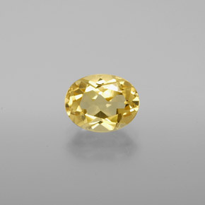 Berilo Dourado Amarelo Natural 1.37ct, oval, VVS-VS
