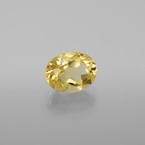 Berilo Dourado Amarelo Natural 1.37ct, oval, VVS-VS