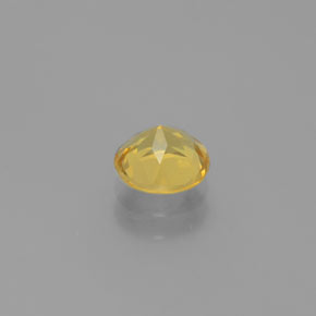 Berilo dourado amarelo natural 0,82ct, corte redondo, VVS-VS
