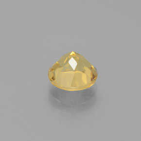 Berilo dourado amarelo natural 1,39ct, corte redondo, VVS-VS