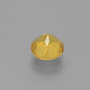 Berilo dourado amarelo natural 0,82ct, corte redondo, VS