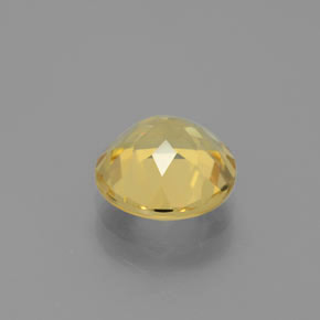 Berilo dourado amarelo natural 1,70ct, corte redondo, VVS-VS