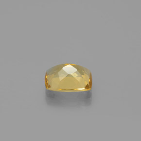 Berilo dourado amarelo natural 1,83ct, almofada cortada, VS