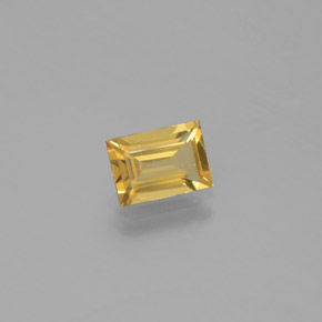 Berilo Dourado Amarelo Natural 0.90ct, baguete, VVS-VS