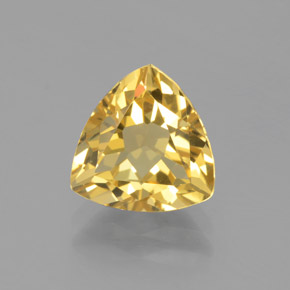 Berilo dourado amarelo natural 2,23ct, trillion, VS