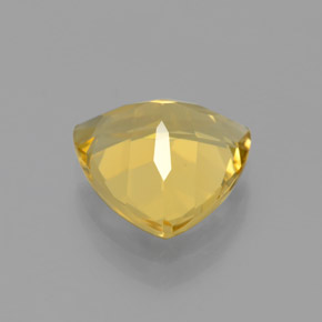 Berilo dourado amarelo natural 2,67ct, trillion, VVS-VS