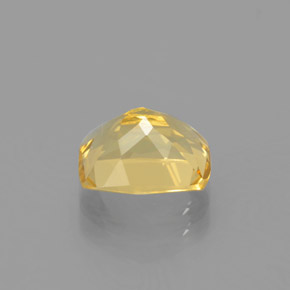 Berilo Dourado Amarelo Natural 1.82ct, Almofada cortada, VVS