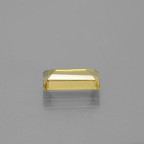 Berilo dourado amarelo natural 1,40ct, baguete, VS
