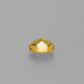 Berilo dourado amarelo natural 1,13ct, almofada cortada, VVS