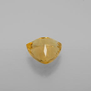 Berilo dourado amarelo natural 2,83ct, trillion, VVS-VS
