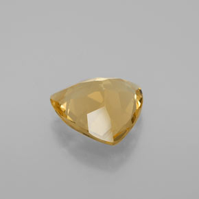 Berilo dourado amarelo natural 3,37ct, trillion, VVS-VS