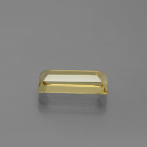 Berilo dourado amarelo natural 1,82ct, baguete, VVS-VS
