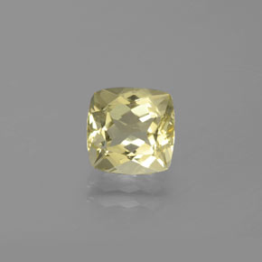 Berilo dourado amarelo natural 2,15ct, almofada cortada, VVS-VS