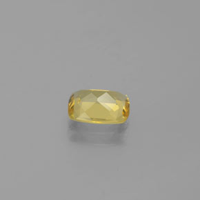 Berilo dourado amarelo natural 0,99ct, almofada cortada, VVS