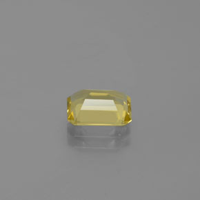 Berilo dourado amarelo natural 1,38ct, corte esmeralda, VVS-VS