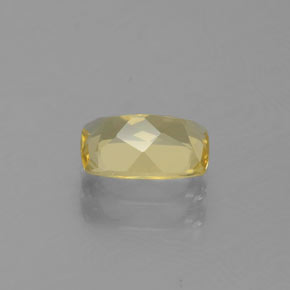 Berilo dourado amarelo natural 0,77ct, almofada cortada, VVS-VS