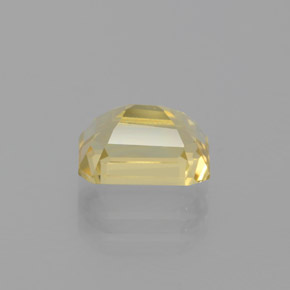 Berilo Dourado Amarelo Natural 1.74ct, Corte Esmeralda, VVS