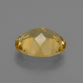 Berilo dourado ouro natural 3,88ct, corte oval, VVS