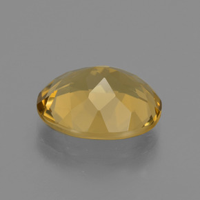Berilo dourado ouro natural 4,23ct, corte oval, VS