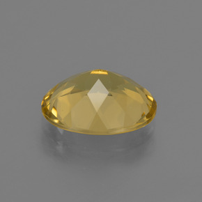 Berilo dourado amarelo natural 2,99ct, corte oval, VVS