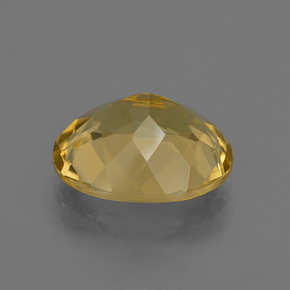 Berilo dourado ouro natural 4,20ct, corte oval, VVS-VS