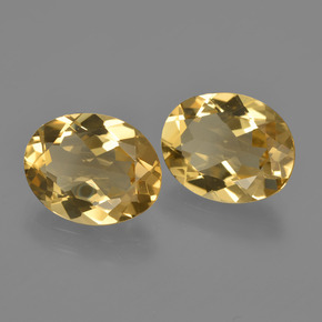 Pedras preciosas de berilo dourado ouro natural de  ct, corte oval, VVS
