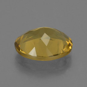 Berilo dourado amarelo natural 2,89ct, corte oval, VVS