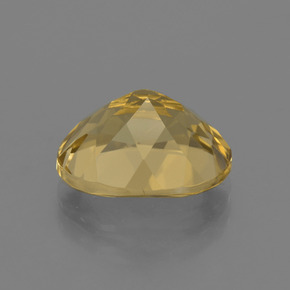 Berilo dourado ouro natural 3,35ct, corte oval, VVS-VS
