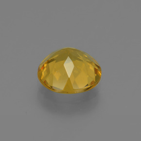 Berilo dourado ouro natural 1,64ct, corte redondo, VS