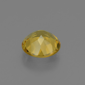 Berilo Dourado Amarelo Dourado Natural 1.41ct, Corte Redondo, VVS
