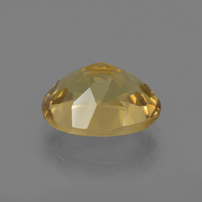 Berilo dourado ouro natural 2,74ct, corte oval, VS