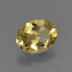 Berilo Dourado Dourado Natural 2.05ct, Corte Oval, VVS