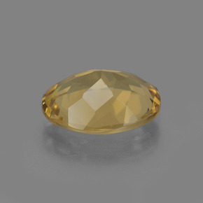 Berilo dourado dourado natural 2,02ct, corte oval, VVS