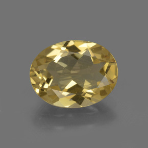 Berilo Dourado Dourado Natural 2.00ct, Corte Oval, VS