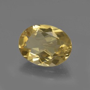 Berilo Dourado Dourado Natural 2.00ct, Corte Oval, VS