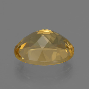 Berilo dourado ouro natural 2,50ct, corte oval, VVS