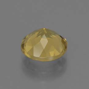 Berilo dourado ouro natural 1,82ct, corte redondo, VVS