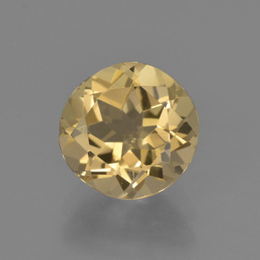 Berilo dourado ouro natural 1,79ct, corte redondo, VS