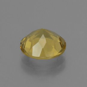 Berilo dourado ouro natural 1,73ct, corte redondo, VVS